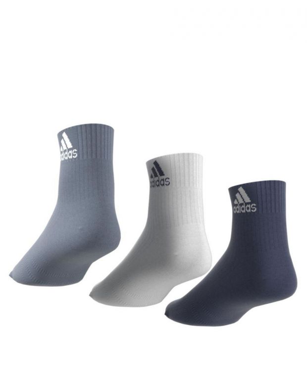 ADIDAS 3 Stripes Performance Ancle Socks 3 Pairs  - AH9872/navy - 3