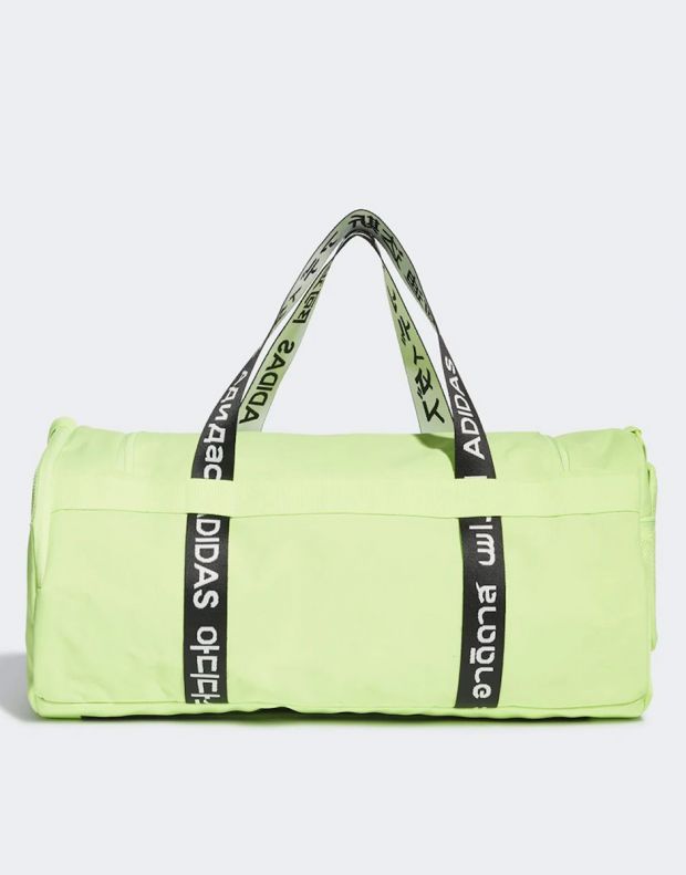 ADIDAS 4Athlts Duffel Bag Medium Lime - FS8358 - 2