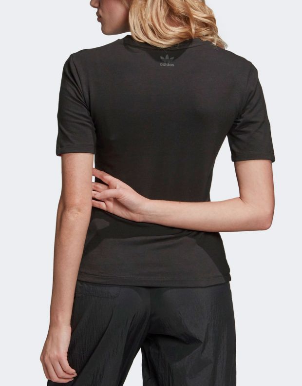 ADIDAS Adicolor 3D Trefoil T-Shirt Black - GD2251 - 2