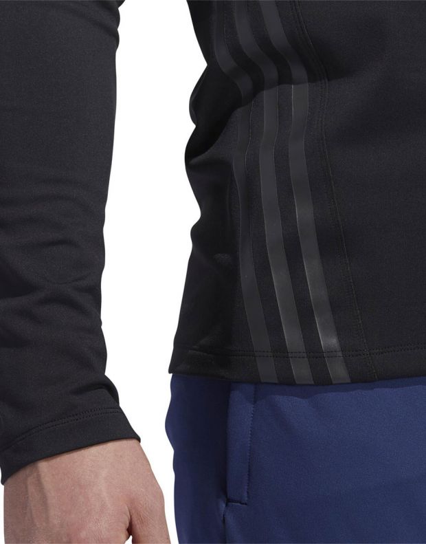 ADIDAS Aeroready 3-Stripe Long Sleeve Shirt Black - FS4270 - 5