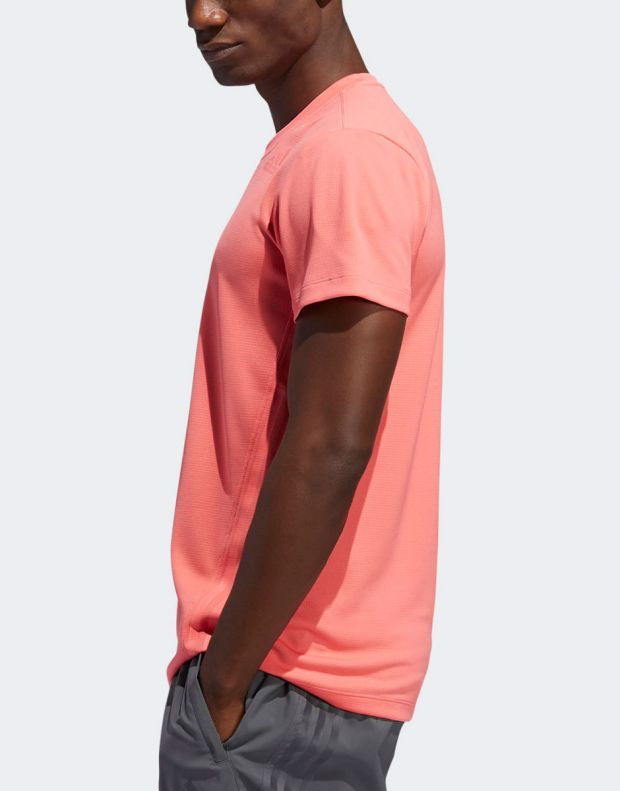 ADIDAS Aeroready 3-Stripes T-Shirt Pink - GG1756 - 3