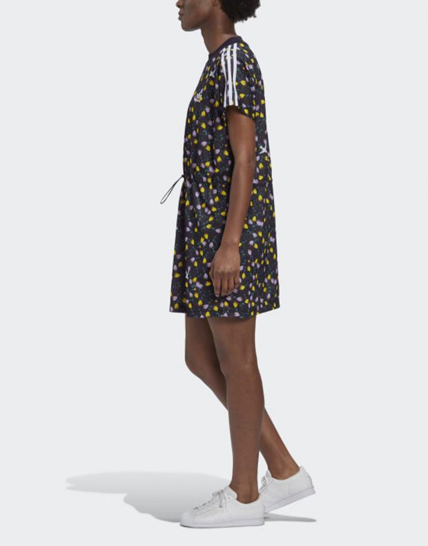 ADIDAS Allover Print Tee Dress Multicolor - FL4100 - 3