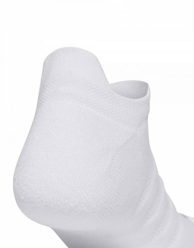 ADIDAS Alphaskin Cushioned No-Show Socks White - CV7693 - 2