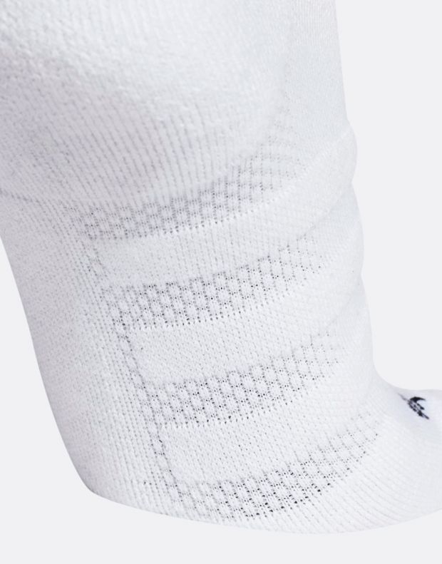 ADIDAS Alphaskin Cushioning Ankle Socks White - CV7695 - 2