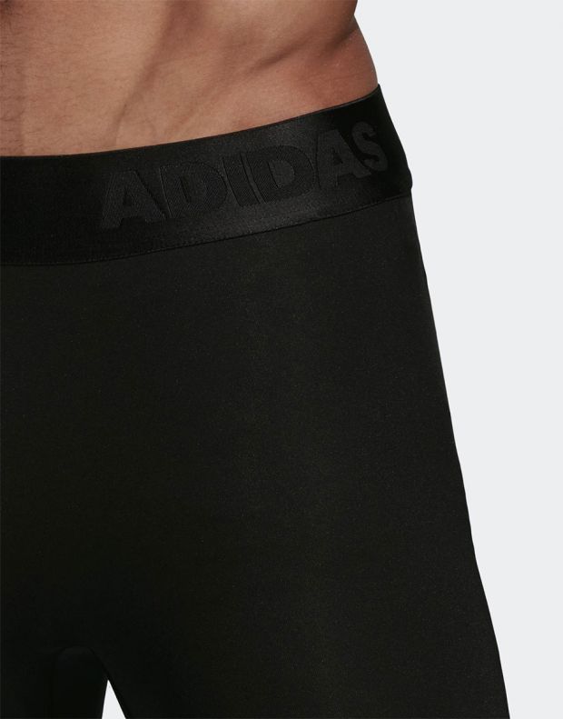 ADIDAS Alphaskin Sport+ Long 3-Stripes Tights Black - DQ3561 - 5