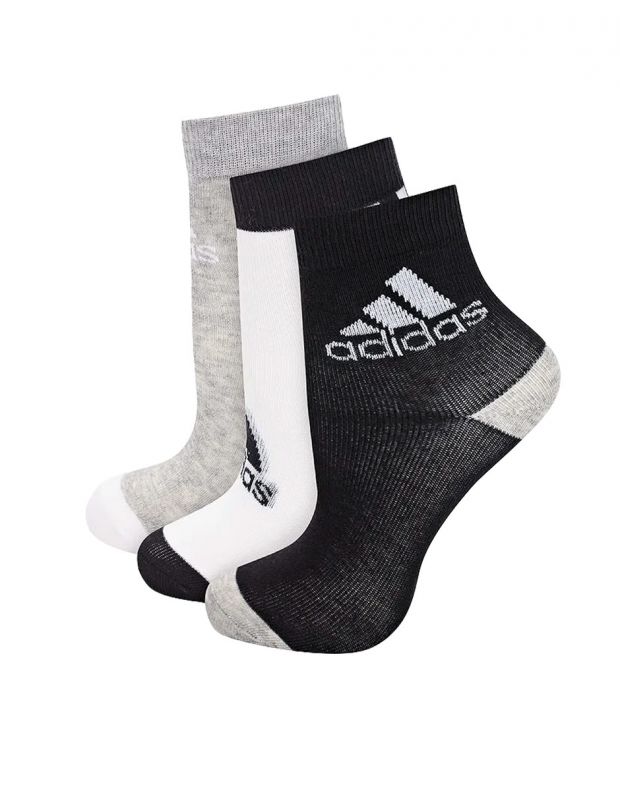 ADIDAS Ankle Socks 3 Pairs Black - FN0997 - 1