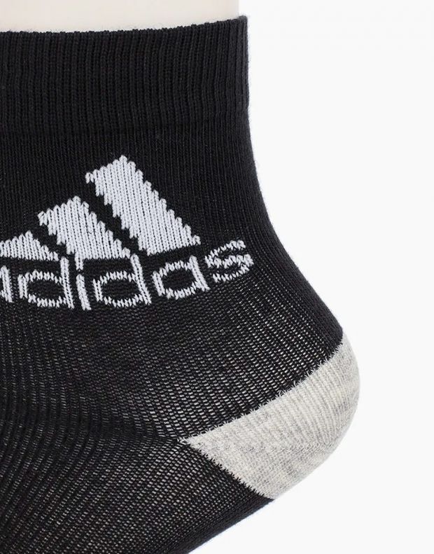 ADIDAS Ankle Socks 3 Pairs Black - FN0997 - 4