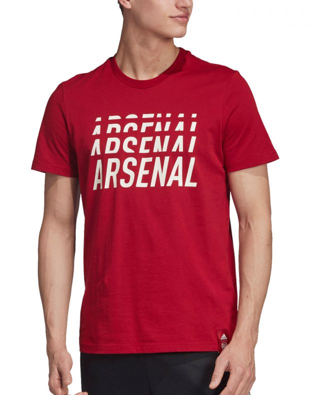 ADIDAS Arsenal DNA Graphic Tee Red - EH5621 - 1