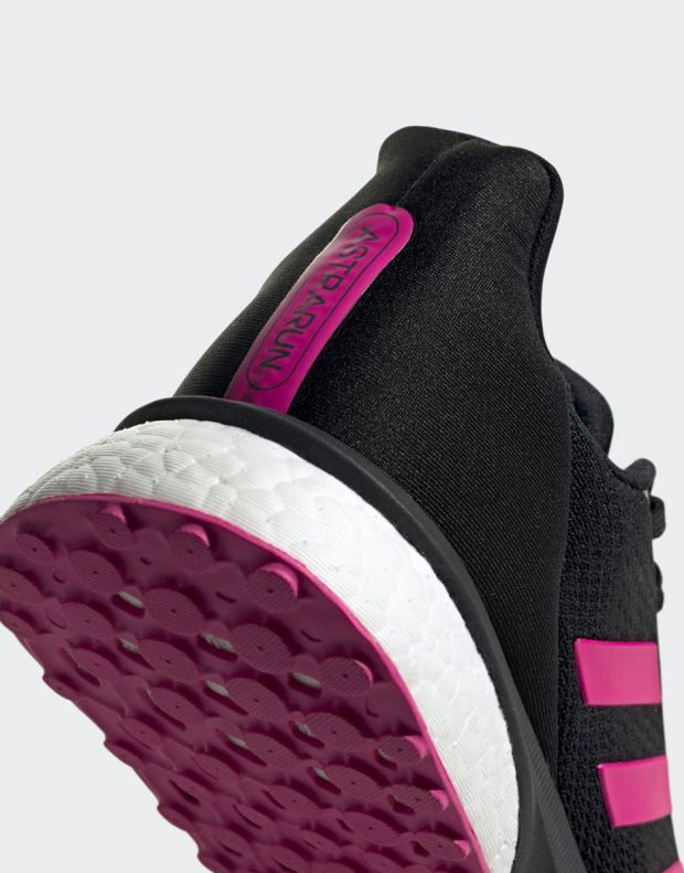 ADIDAS Astrarun Shoes Core Black / Shock Pink - EG5833 - 8