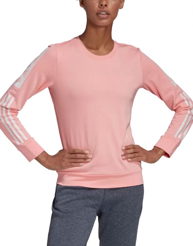 ADIDAS Bold Block Sweatshirt Pink - FK3236 - 1