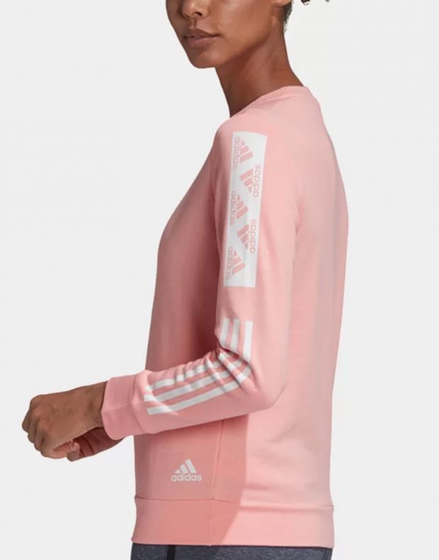ADIDAS Bold Block Sweatshirt Pink - FK3236 - 3