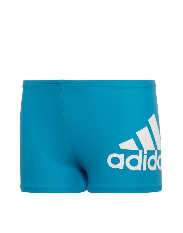 ADIDAS Boys Badge Of Sport Swim Shorts Blue - DQ3381 - 1