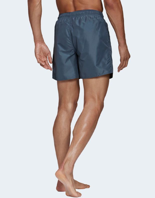 ADIDAS CLX Solid Swim Shorts Blue - FJ3377 - 2