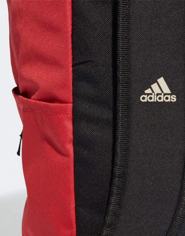 ADIDAS Classic 3 Stripes Pocket Backpack Red - FJ9262 - 7