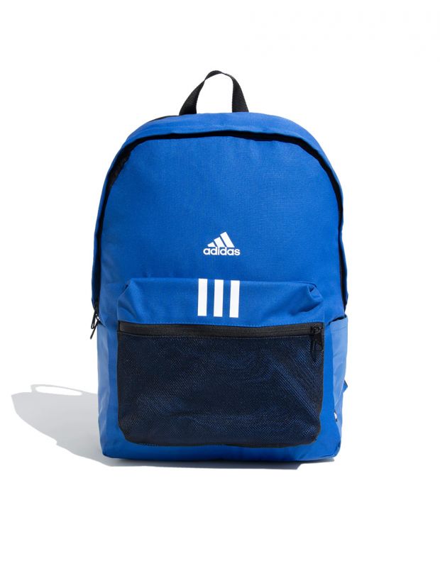 ADIDAS Classic Badge of Sport 3-Stripes Backpack Blue - H34805 - 1