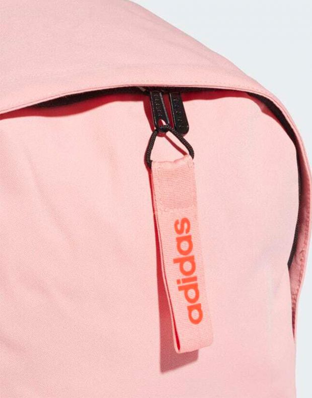 ADIDAS Classic Linear Logo Backpack Pink - FM6776 - 6
