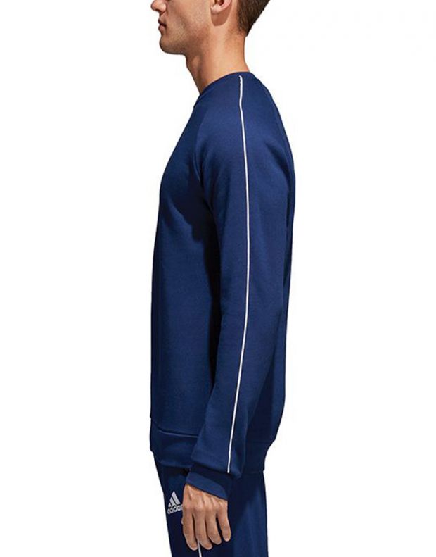 ADIDAS Core 18 Sweatshirt Blue - CV3959 - 4