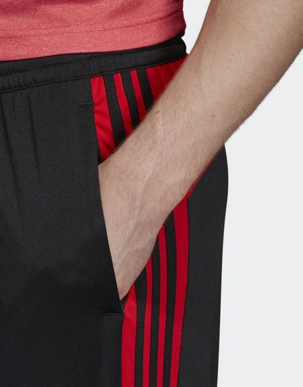 ADIDAS Design 2 Move Climacool 3-Stripes Shorts Blk/Red - EB3977 - 3