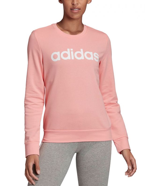 ADIDAS Essential Linear Sweatshirt Pink - FM6433 - 1