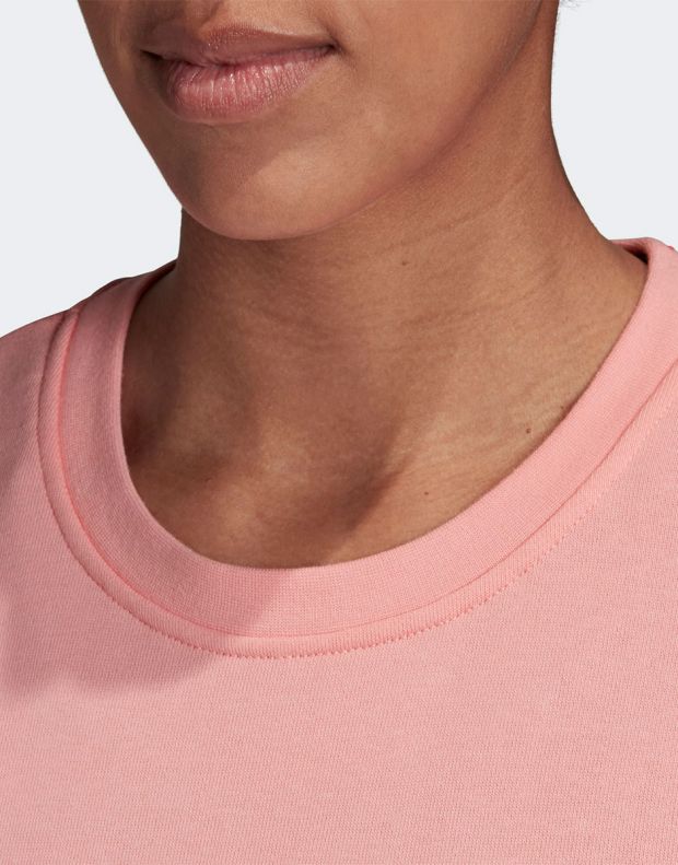 ADIDAS Essential Linear Sweatshirt Pink - FM6433 - 5