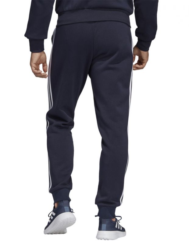 ADIDAS Essentials 3 Stripes Tapered Cuffed Pants Navy - DU0497 - 2