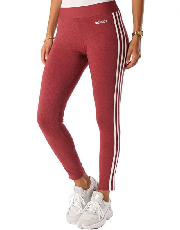 ADIDAS Essentials 3-Stripes Tights Red - GD4346 - 1