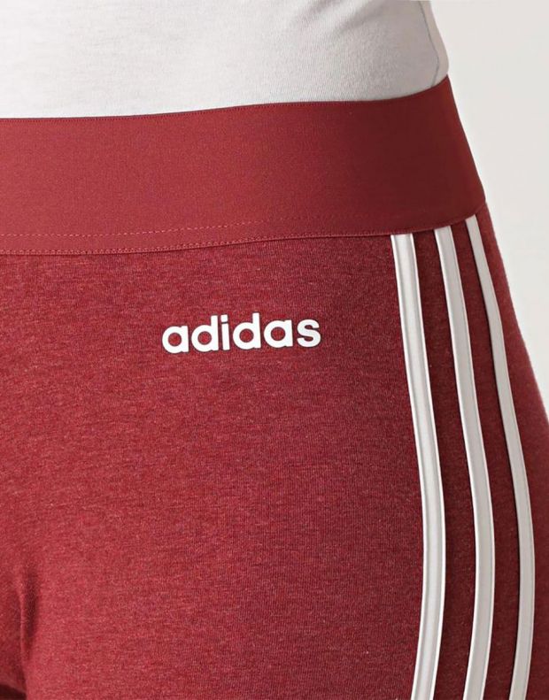 ADIDAS Essentials 3-Stripes Tights Red - GD4346 - 4