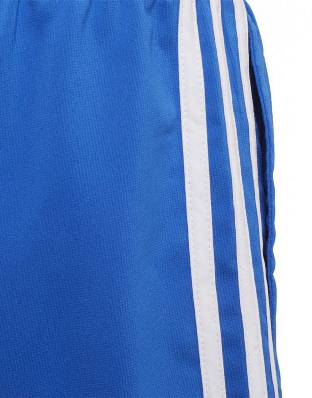 ADIDAS Essentials 3-Stripes Woven Shorts Blue - FM7036 - 4