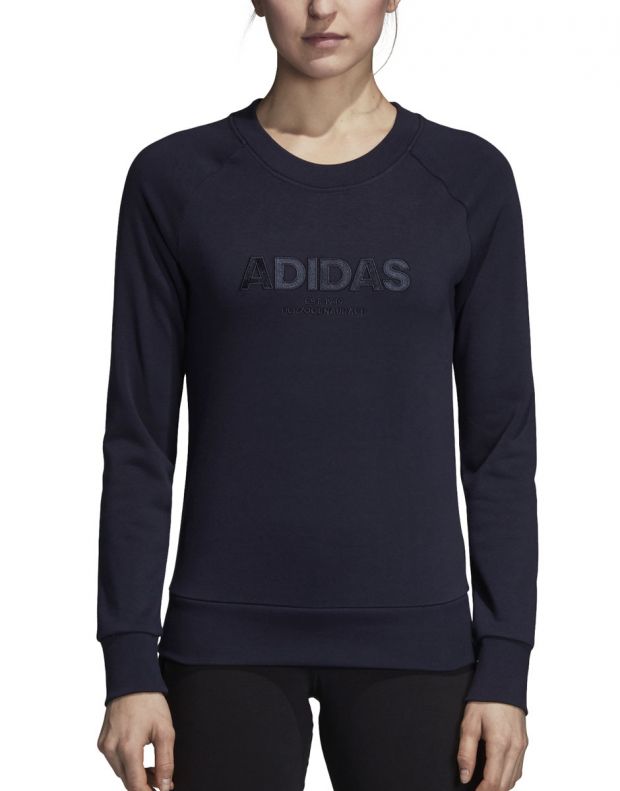 ADIDAS Essentials Sweatshirt Navy - CZ5689 - 1
