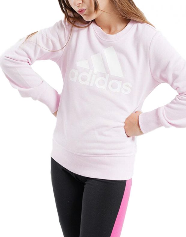 ADIDAS Essentials Sweatshirt Pink - GS4287 - 1
