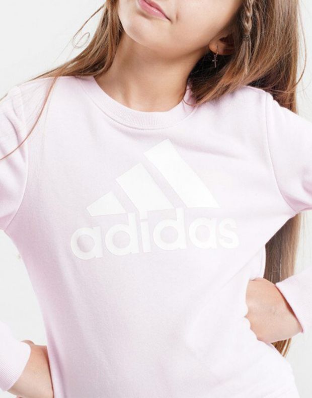 ADIDAS Essentials Sweatshirt Pink - GS4287 - 3