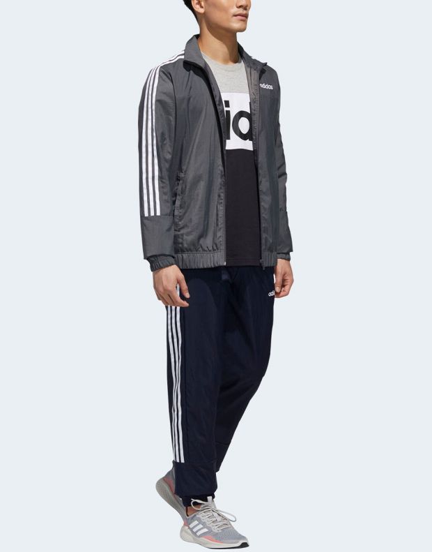 ADIDAS Essentials Woven Tracksuit Grey - GD5490 - 4