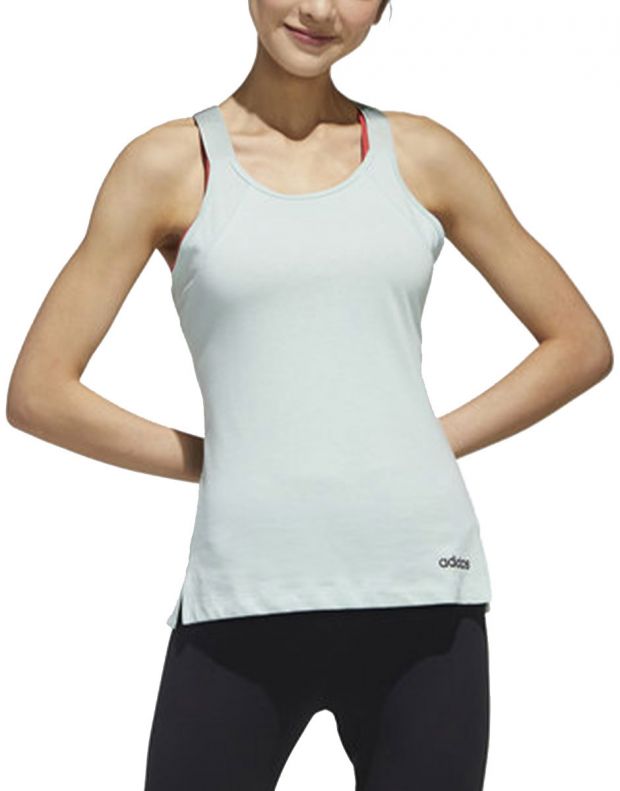 ADIDAS Fast and Confident Cool Tank Top Green - FM4367 - 1