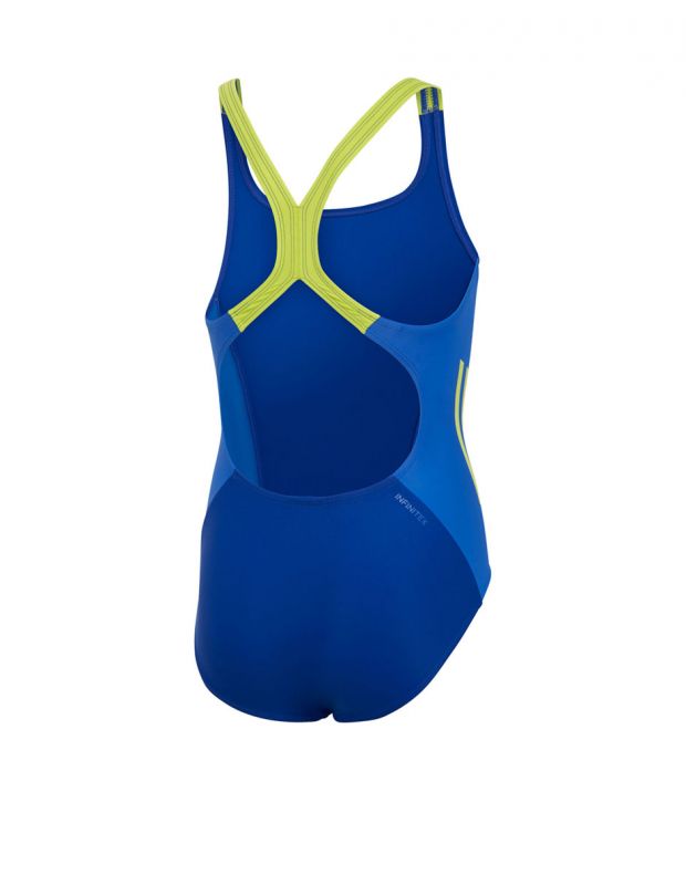 ADIDAS Fit 3-Stripes Swimsuit Blue - DH2386 - 2