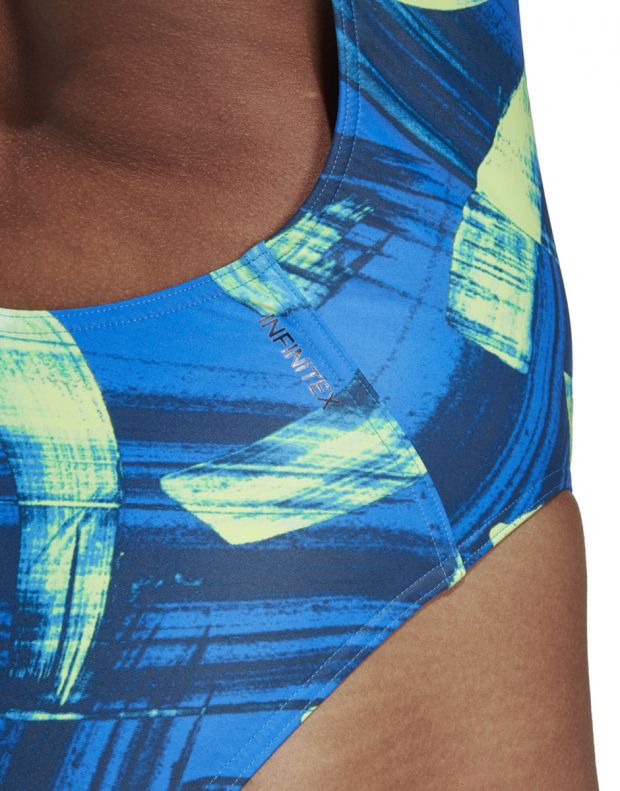 ADIDAS Fit X-Back Swim Suit Blue - DQ3327 - 7