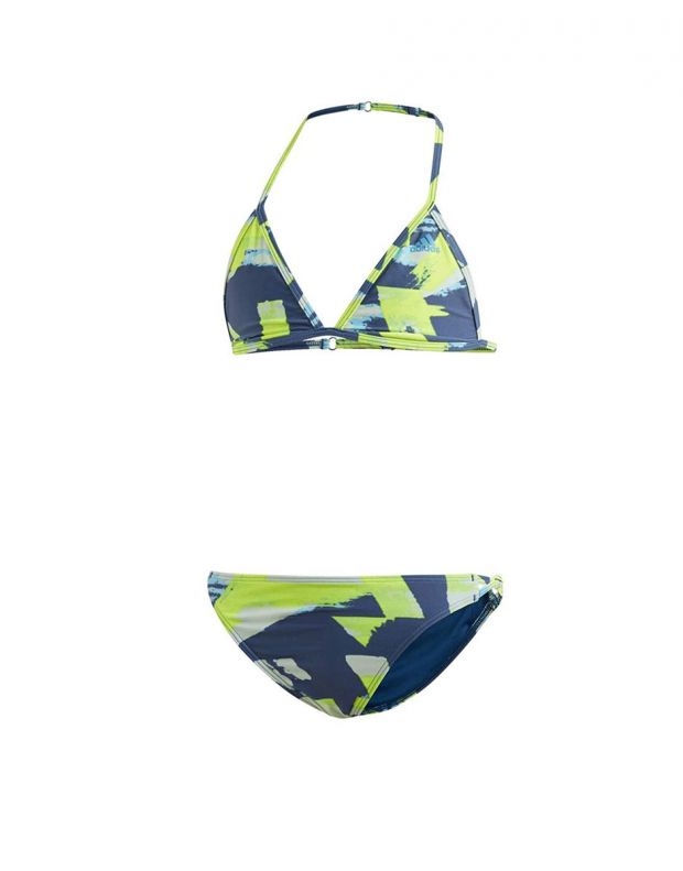 ADIDAS Girls Allover Print Swim Suit Multi - DQ3382 - 1