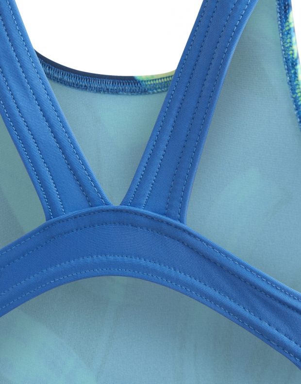 ADIDAS Girls Beachwear Parley Swim Suit Blue - DQ3378 - 3