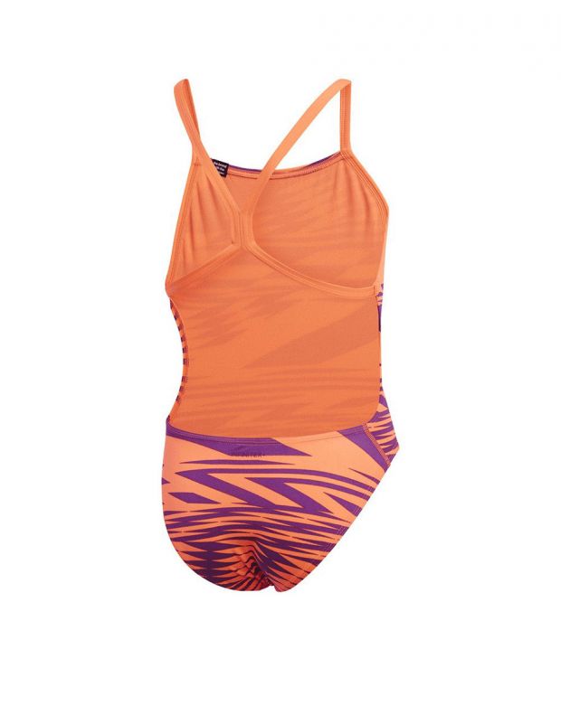 ADIDAS Girls Pro Swimsuit Orange - FL8681 - 2