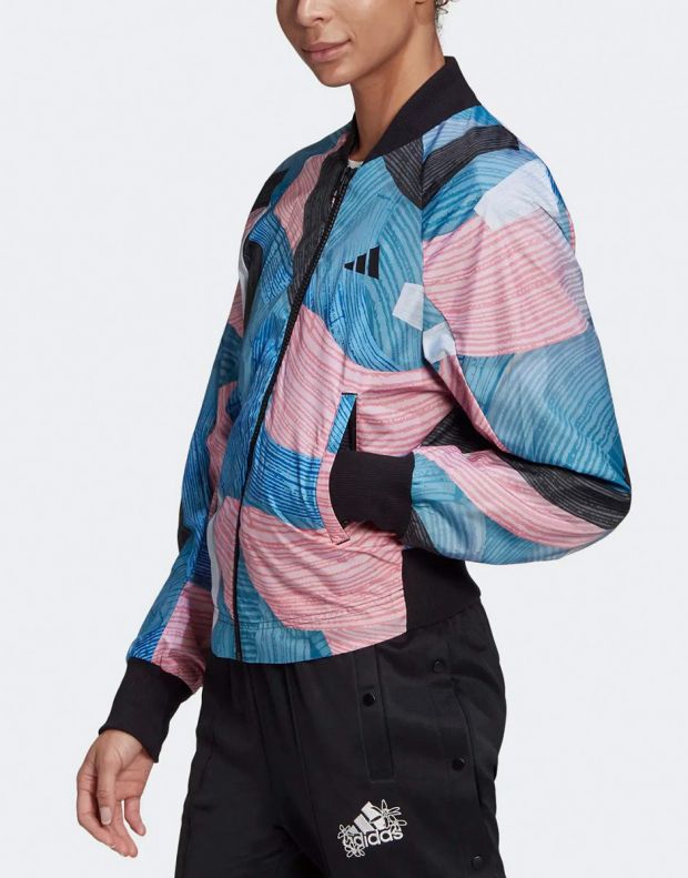 ADIDAS Graphic Bomber Jacket Multicolor - GL9539 - 3