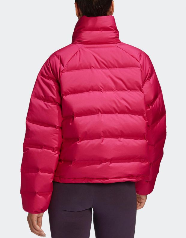 ADIDAS Helionic Relaxed Fit Down Jacket Pink - FT2565 - 2