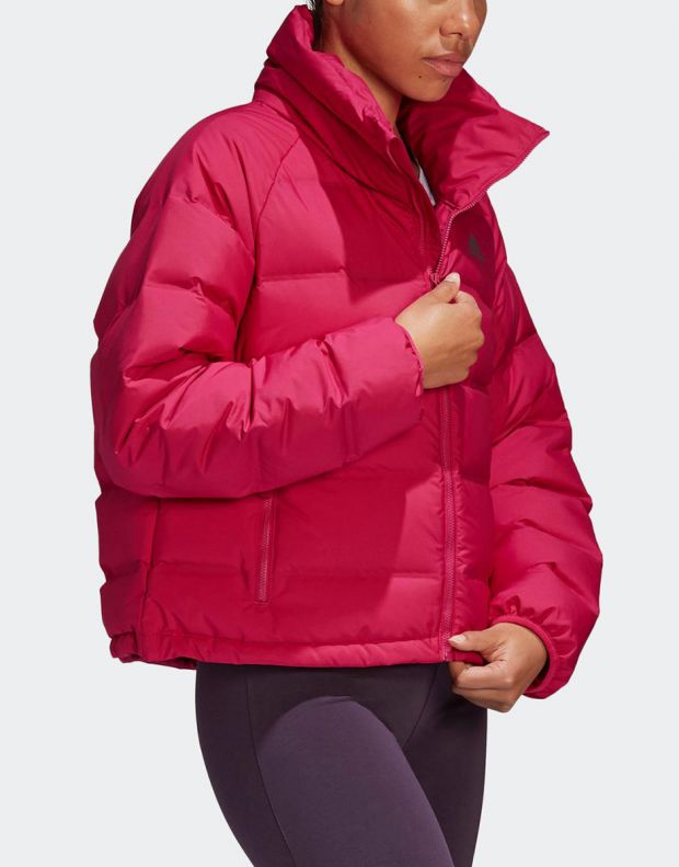 ADIDAS Helionic Relaxed Fit Down Jacket Pink - FT2565 - 4