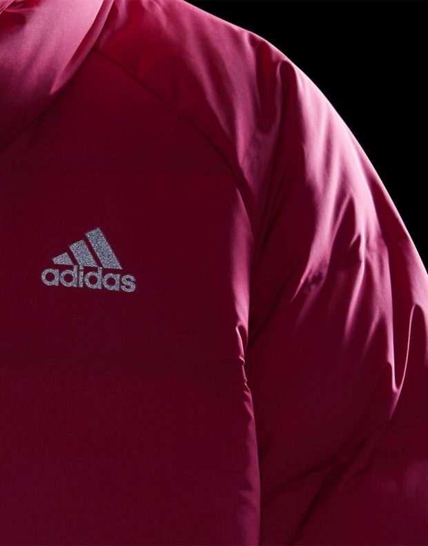 ADIDAS Helionic Relaxed Fit Down Jacket Pink - FT2565 - 7
