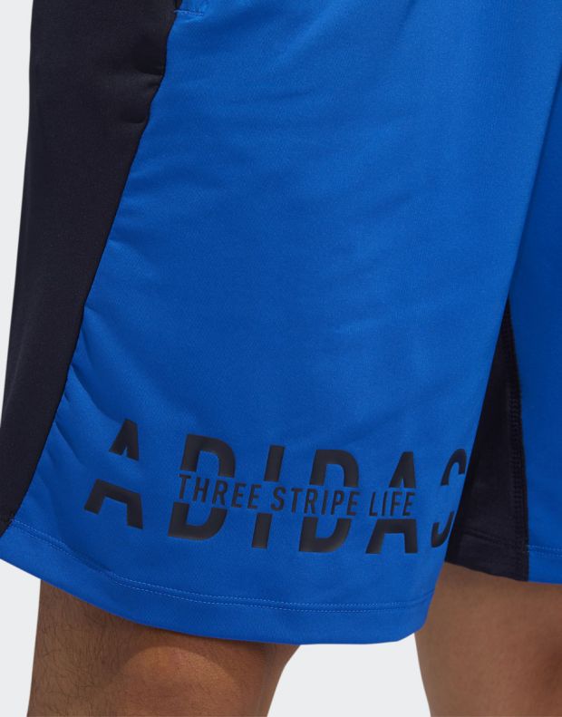 ADIDAS Hyper 9-Inch Shorts Legend Ind - FJ6174 - 5