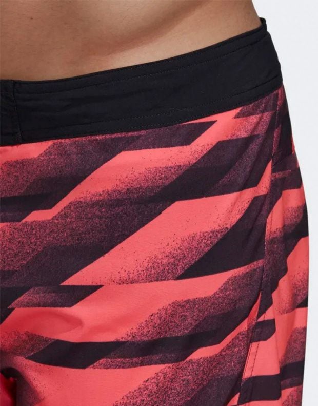 ADIDAS Knee Length Graphic Board Shorts Pink - FS4024 - 5