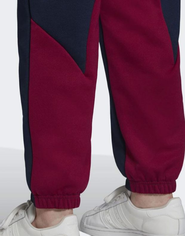 ADIDAS Large Logo Track Pants Navy/Red - GD2388 - 5