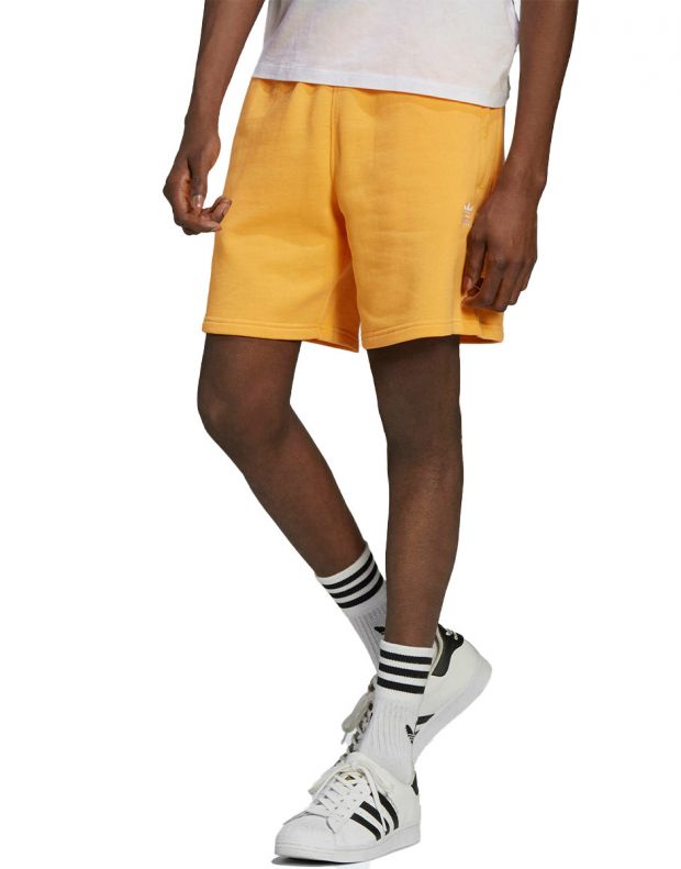 ADIDAS Loungewear Essentials Shorts Yellow - H39976 - 1