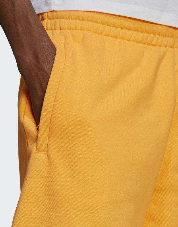 ADIDAS Loungewear Essentials Shorts Yellow - H39976 - 4