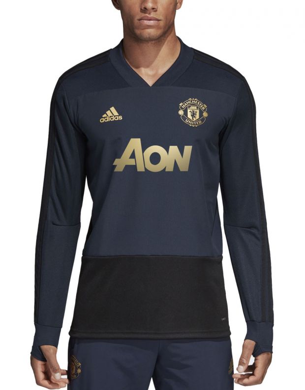 ADIDAS Manchester United Fc Long Sleeve Blouse Navy - CW7576 - 1