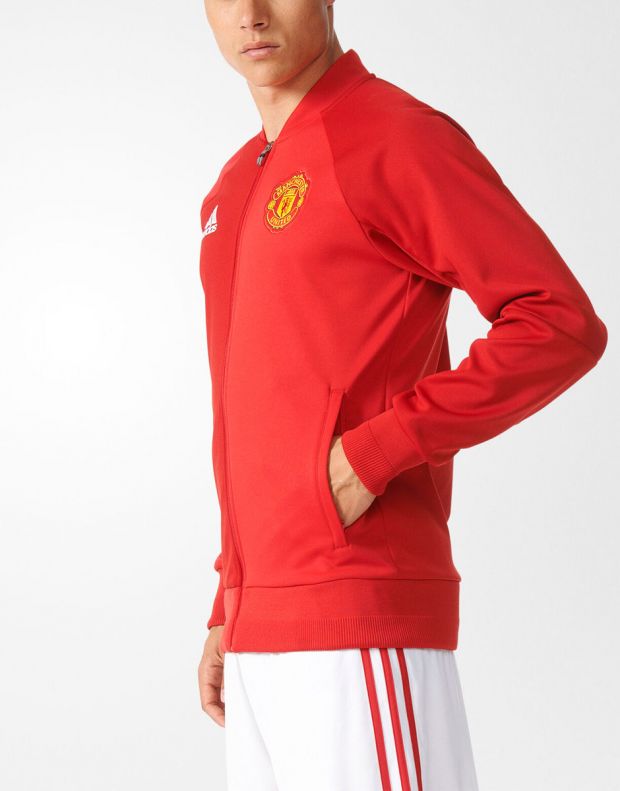 ADIDAS Manchester United Home Anthem Jacket  Red - AP1793 - 3