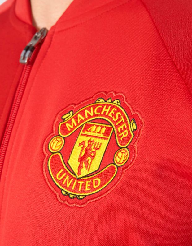 ADIDAS Manchester United Home Anthem Jacket  Red - AP1793 - 4